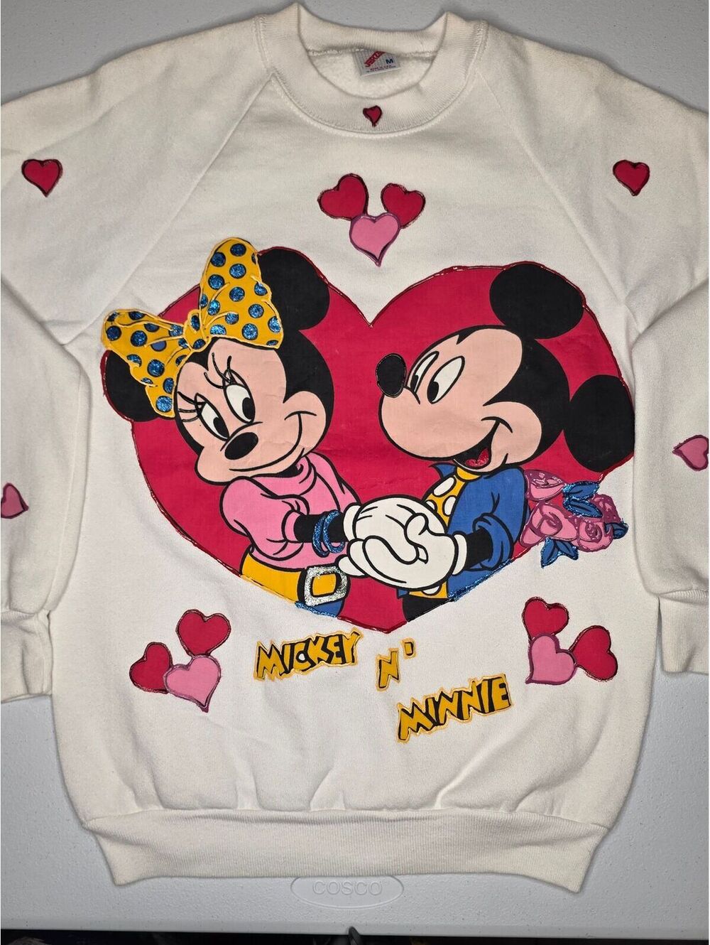 80s Mickey n Minnie Love Crewneck